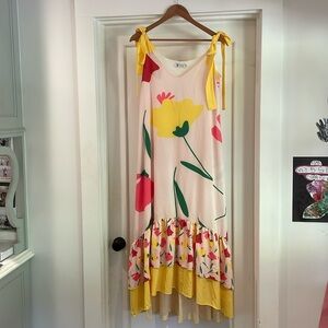 Jua Jua Spring Hill Flower Dress - Size Small